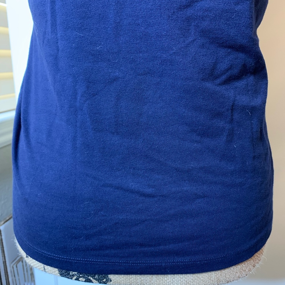 Ralph Lauren Navy and Orange Halter Tank Top - Picture 7 of 8